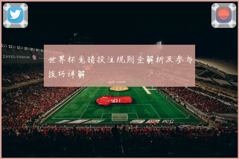 世界杯竞猜投注规则全解析及参与技巧详解